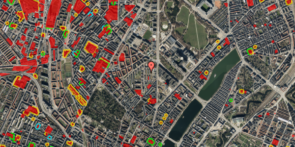 Jordforureningskort på Alléen 3, 1. 207, 2200 København N