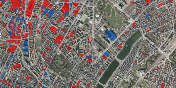 Jordforureningskort på Alléen 5, st. 105, 2200 København N