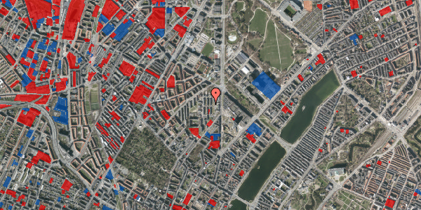 Jordforureningskort på Alléen 5, 1. 207, 2200 København N