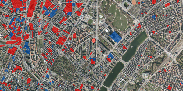 Jordforureningskort på Alléen 5, 1. 208, 2200 København N