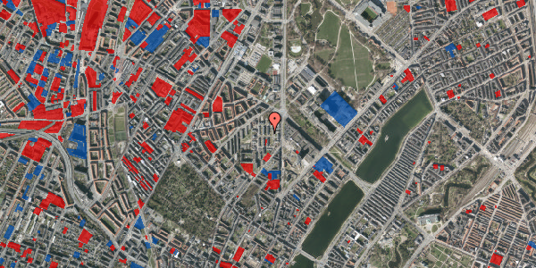 Jordforureningskort på Alléen 5, 1. 209, 2200 København N