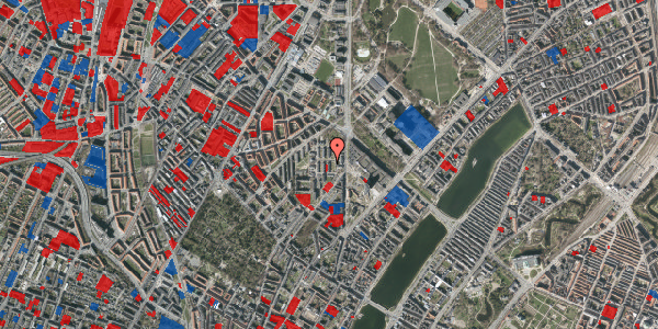 Jordforureningskort på Alléen 6, 1. 202, 2200 København N