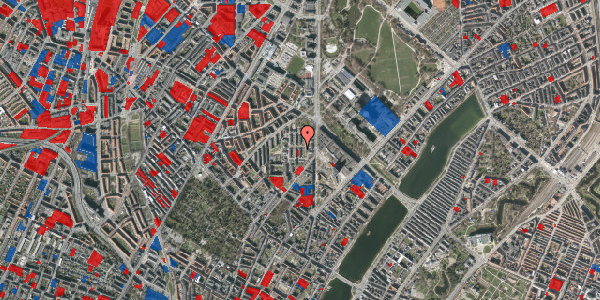 Jordforureningskort på Alléen 6, 1. 203, 2200 København N