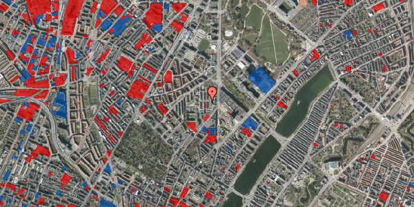 Jordforureningskort på Alléen 6, 1. 209, 2200 København N