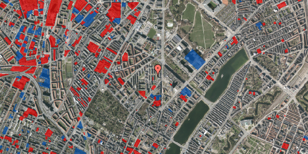 Jordforureningskort på Alléen 6, 2. 312, 2200 København N