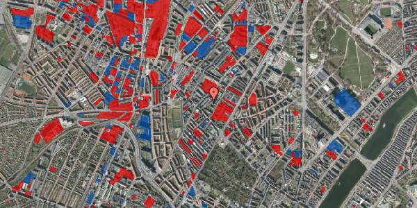 Jordforureningskort på Allersgade 12, st. th, 2200 København N