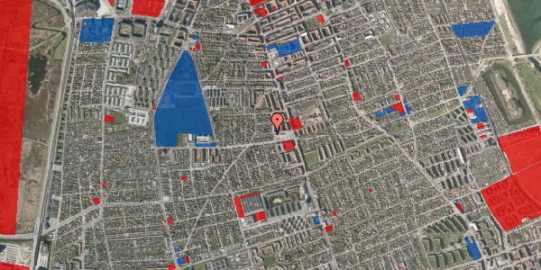 Jordforureningskort på Alperosevej 1, 2300 København S