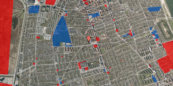 Jordforureningskort på Alperosevej 9, 2300 København S