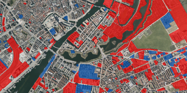 Jordforureningskort på Amagergade 11, 1. 4, 1423 København K