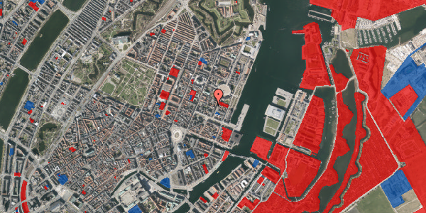 Jordforureningskort på Amaliegade 9, 3. , 1256 København K