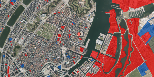Jordforureningskort på Amaliegade 13B, 4. mf, 1256 København K