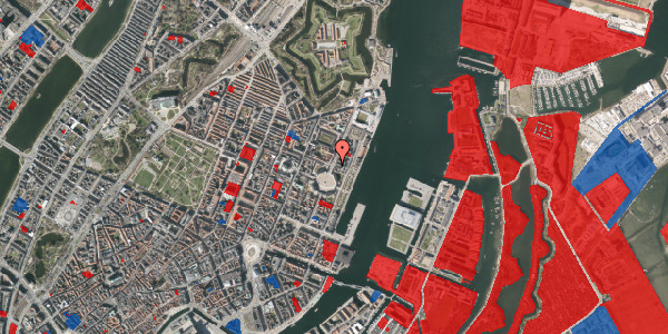 Jordforureningskort på Amaliegade 22, 3. , 1256 København K