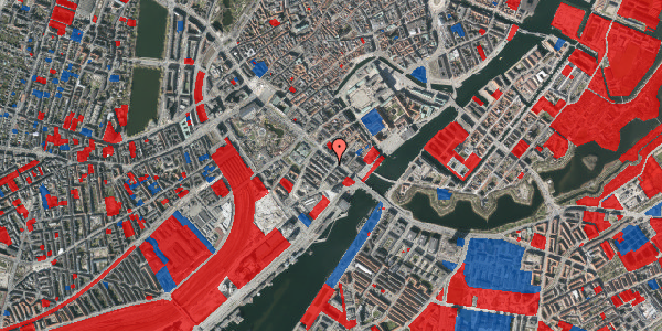 Jordforureningskort på H.C. Andersens Boulevard 40, 4. th, 1553 København V