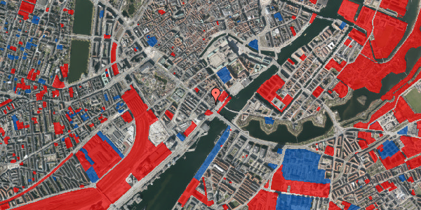 Jordforureningskort på H.C. Andersens Boulevard 51, 1. tv, 1553 København V