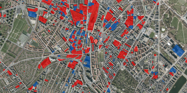 Jordforureningskort på Asminderødgade 14, 1. th, 2200 København N