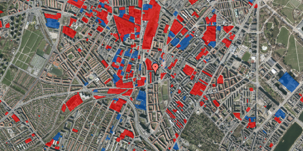 Jordforureningskort på Asminderødgade 14, 3. th, 2200 København N