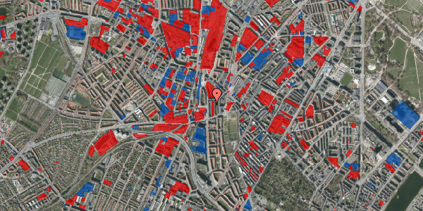 Jordforureningskort på Asminderødgade 15, 3. tv, 2200 København N