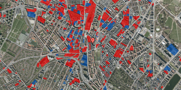 Jordforureningskort på Asminderødgade 16, 1. th, 2200 København N