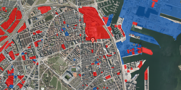 Jordforureningskort på Assensgade 9, 2. tv, 2100 København Ø