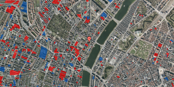 Jordforureningskort på Baggesensgade 13, 4. th, 2200 København N