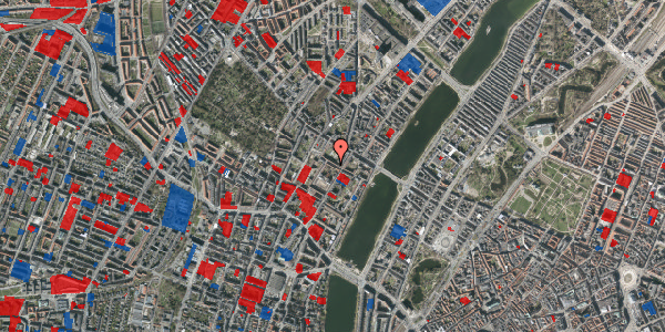 Jordforureningskort på Baggesensgade 23, 1. th, 2200 København N