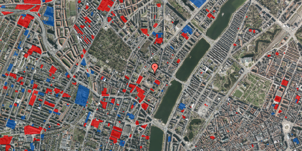 Jordforureningskort på Baggesensgade 25, 3. th, 2200 København N