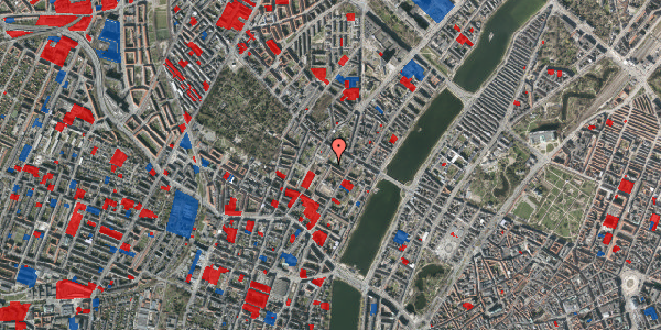 Jordforureningskort på Baggesensgade 30, 1. th, 2200 København N