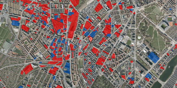 Jordforureningskort på Baldersgade 9, 1. tv, 2200 København N