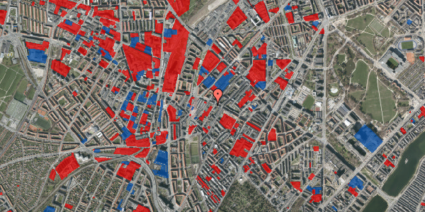 Jordforureningskort på Baldersgade 9, 3. tv, 2200 København N