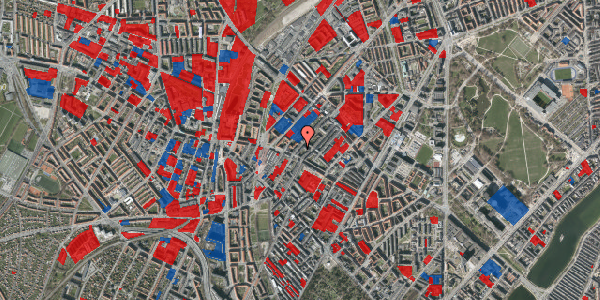 Jordforureningskort på Baldersgade 46, 1. tv, 2200 København N