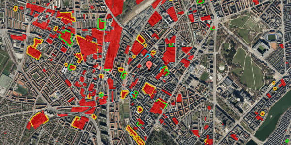 Jordforureningskort på Baldersgade 50, 2. tv, 2200 København N