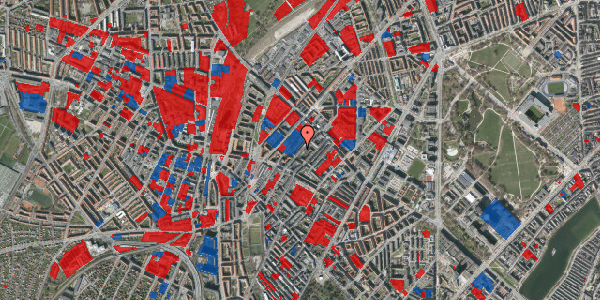 Jordforureningskort på Baldersgade 57, 1. tv, 2200 København N