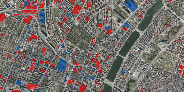 Jordforureningskort på Bangertsgade 7, 3. th, 2200 København N