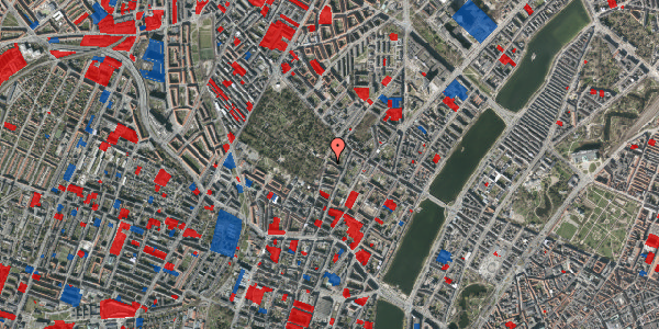 Jordforureningskort på Bangertsgade 9, 2. th, 2200 København N