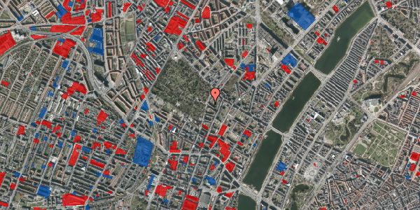 Jordforureningskort på Bangertsgade 12, 3. tv, 2200 København N