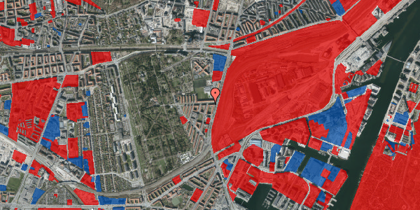 Jordforureningskort på Bavnehøj Allé 5, 3. th, 2450 København SV