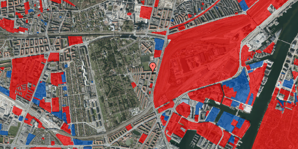 Jordforureningskort på Bavnehøj Allé 7, 4. th, 2450 København SV