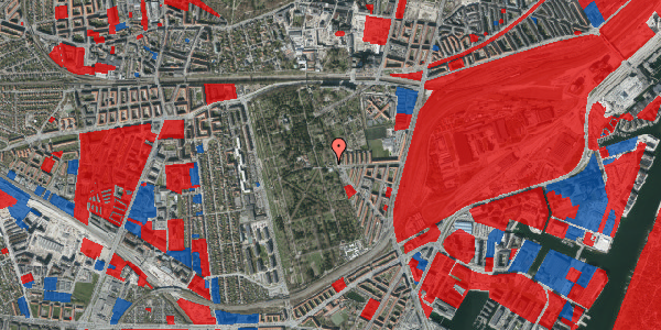 Jordforureningskort på Bavnehøj Allé 44, st. th, 2450 København SV