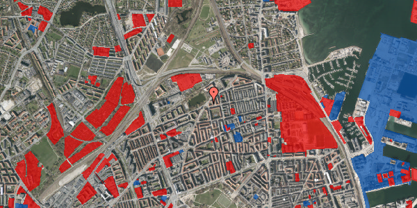 Jordforureningskort på Bellmansgade 2, st. th, 2100 København Ø