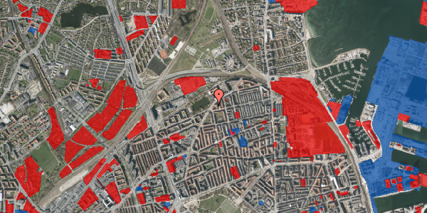 Jordforureningskort på Bellmansgade 4, 3. tv, 2100 København Ø