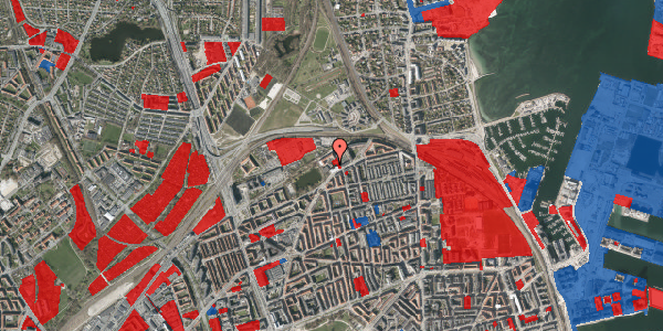 Jordforureningskort på Bellmansgade 5A, 1. th, 2100 København Ø