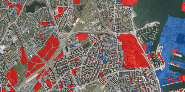 Jordforureningskort på Bellmansgade 6, st. th, 2100 København Ø
