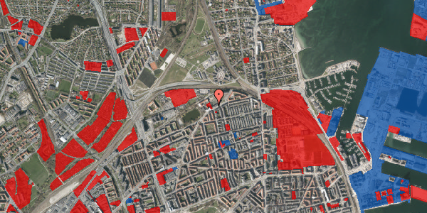 Jordforureningskort på Bellmansgade 7, st. 13, 2100 København Ø