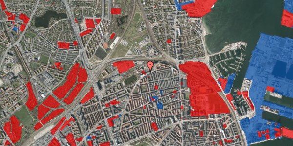 Jordforureningskort på Bellmansgade 7, 1. th, 2100 København Ø