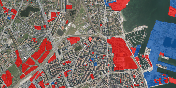 Jordforureningskort på Bellmansgade 9, 1. tv, 2100 København Ø