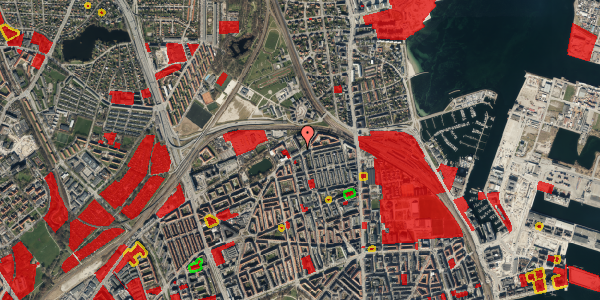 Jordforureningskort på Bellmansgade 13, 7. tv, 2100 København Ø