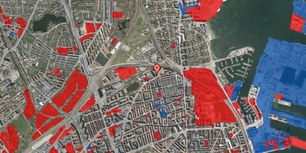 Jordforureningskort på Bellmansgade 15, 5. th, 2100 København Ø