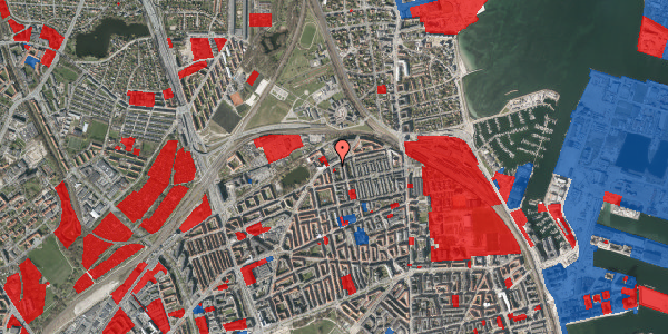 Jordforureningskort på Bellmansgade 16, 1. tv, 2100 København Ø