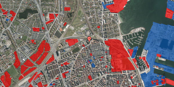 Jordforureningskort på Bellmansgade 17, 4. th, 2100 København Ø