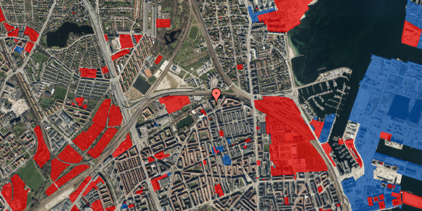 Jordforureningskort på Bellmansgade 19, 3. tv, 2100 København Ø